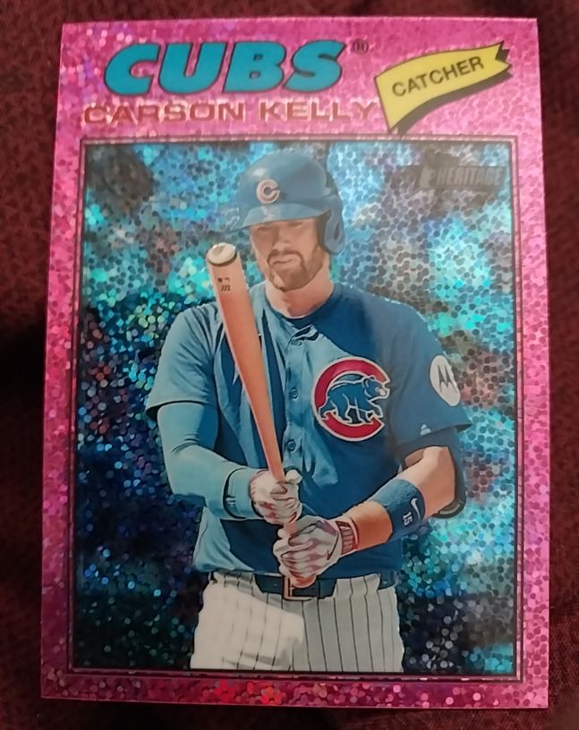 2026 Topps Heritage #326 Carson Kelly — front