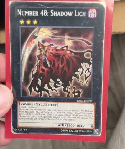 Number 48: Shadow Lich PRIO-EN097 — front