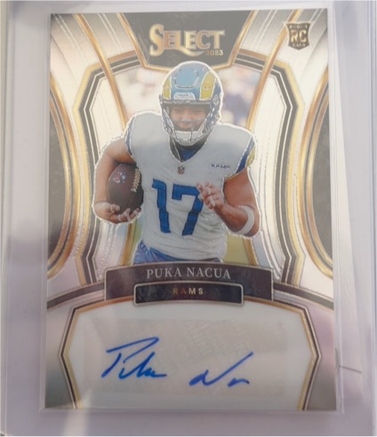 2023 Panini Select #RC Puka Nacua — front