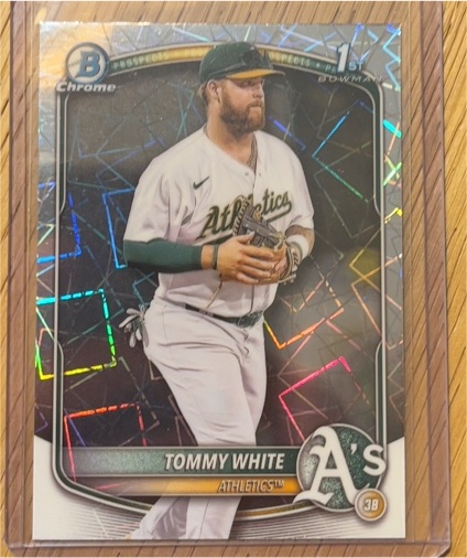 2025 Bowman Chrome #BCP-251 Tommy White — front