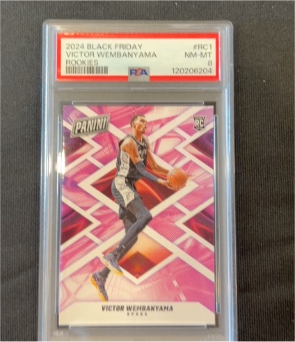 2024 Panini Black Friday #RC1 Victor Wembanyama Rookies — front