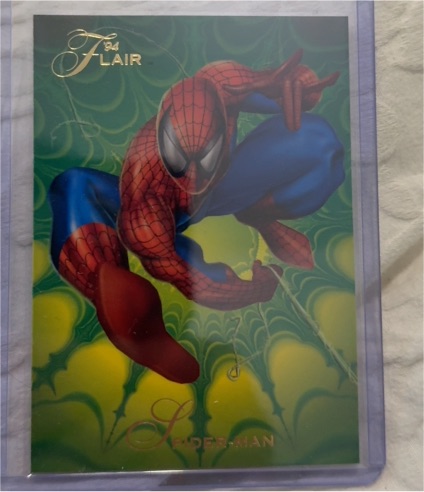 1994 Flair #139 Spiderman — front