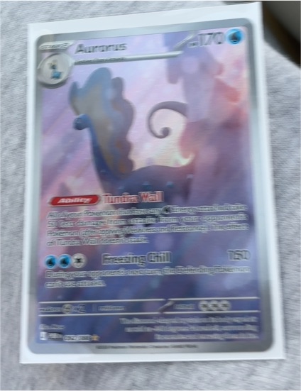 2026 Pokémon TCG Perfect Order #092 Aurorus Illustration Rare — front