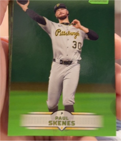 2025 Topps Stadium Club #105 Paul Skenes — front
