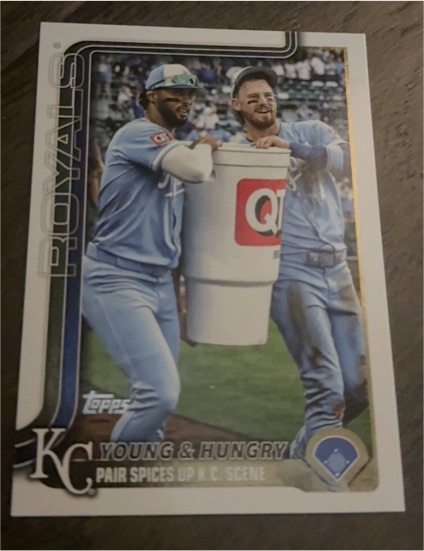 2025 Topps Update #US209 Bobby Witt Jr. — front