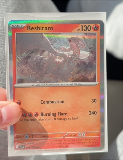 2023 Pokémon Scarlet & Violet 017/094 Reshiram — front