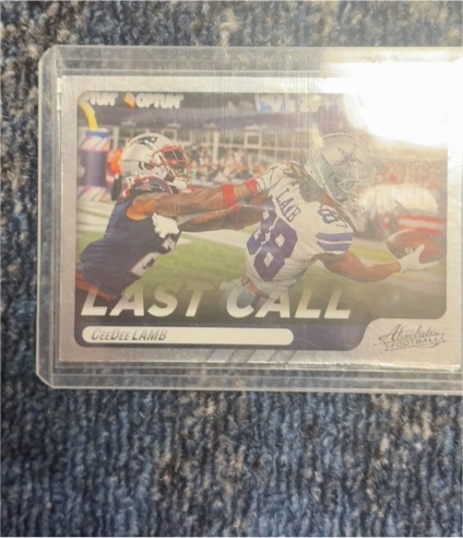 2022 Panini Absolute Last Call #LC-8 CeeDee Lamb — front
