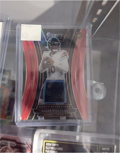 2024 Panini Select Draft Selection Memorabilia #DSM-CWS Caleb Williams — front