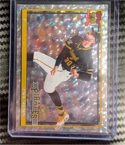2026 Topps Series 1 #T91-50 Paul Skenes — front