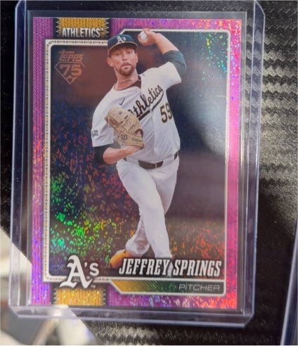 2026 Topps Series 1 #87 Jeffrey Springs — front