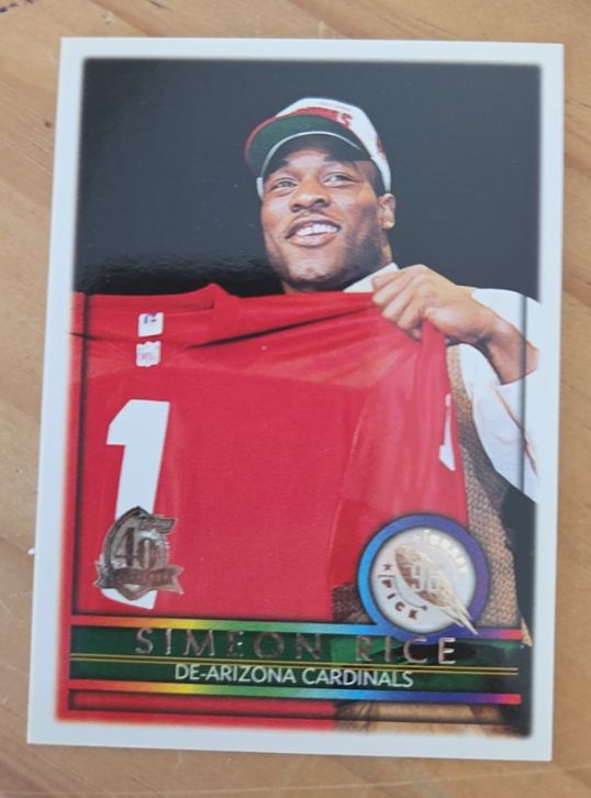 1996 Topps #425 Simeon Rice — front