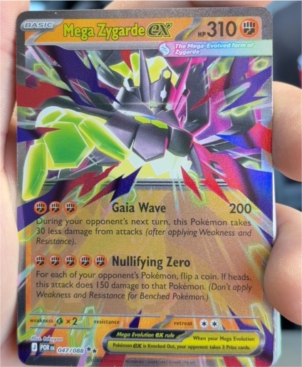 Mega Zygarde ex 047/088 Perfect Order Pokemon TCG — front