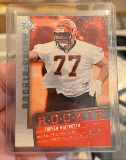 2006 Upper Deck Rookie Debut #121 Andrew Whitworth — front