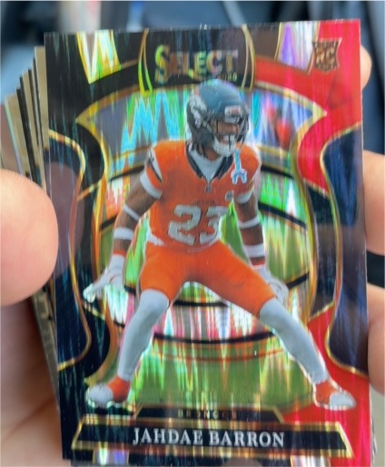 2025 Panini Select #12 Jahdae Barron — front