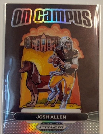 2025 Panini Prizm Draft Picks On Campus #OC-JAN Josh Allen — front