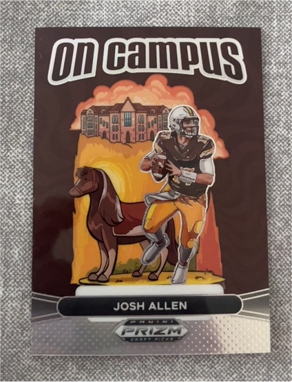 2025 Panini Prizm Draft Picks On Campus #OC-JAN Josh Allen — front
