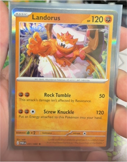 2021 Pokémon Perfect Order #041 Landorus — front