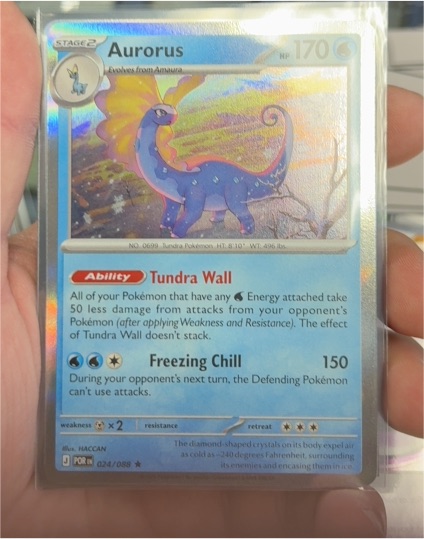 2026 Pokémon Perfect Order #024 Aurorus — front