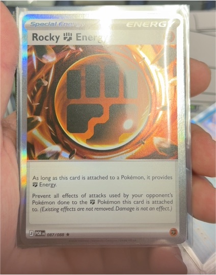 2023 Pokemon Perfect Order #087 Rocky Energy — front
