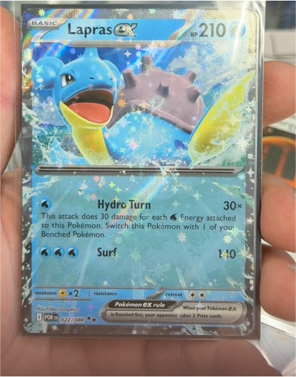 2014 Pokémon TCG Perfect Order #022 Lapras ex — front