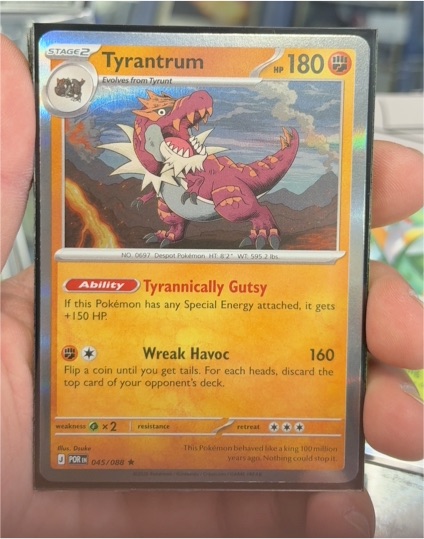 2023 Pokémon Perfect Order #045 Tyrantrum — front