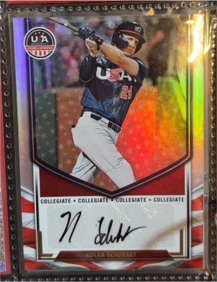 2025 Panini USA Stars & Stripes #NTS-NS Nolan Schubart — front