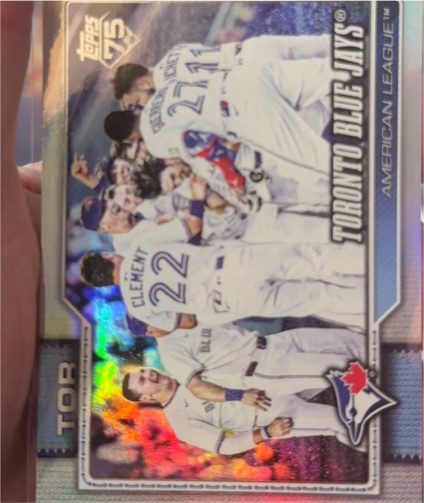 2026 Topps #113 Toronto Blue Jays — front