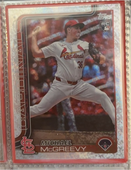 2025 Topps Series 1 #193 Michael McGreevy — front