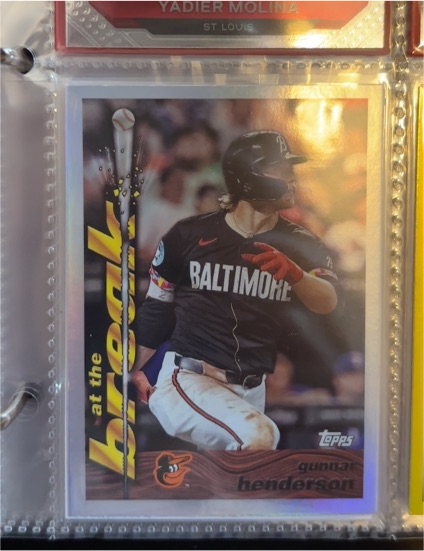 2024 Topps Archives 1995 At The Break #95ATB-4 Gunnar Henderson — front