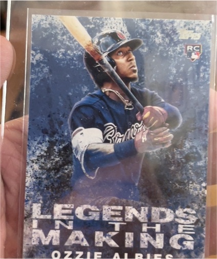 2018 Topps Legends in the Making #LITM-4 Ozzie Albies — front