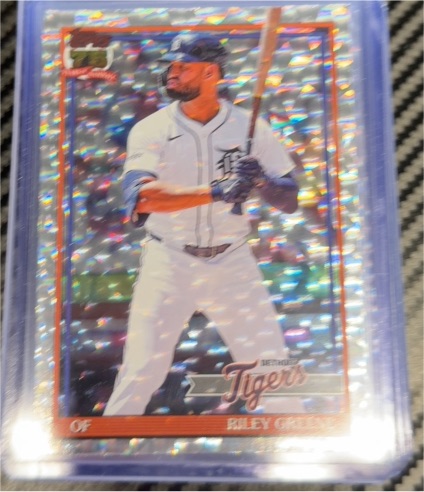 2026 Topps Series 1 #T91-2 Riley Greene — front