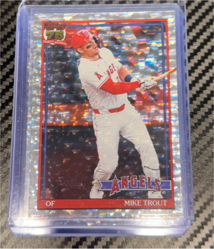 2026 Topps Series 1 #T91-1 Mike Trout — front