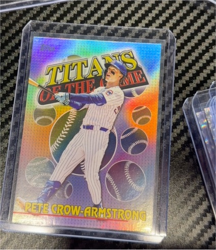 2026 Topps Series 1 #TOG-13 Pete Crow-Armstrong Titans of the Game — front