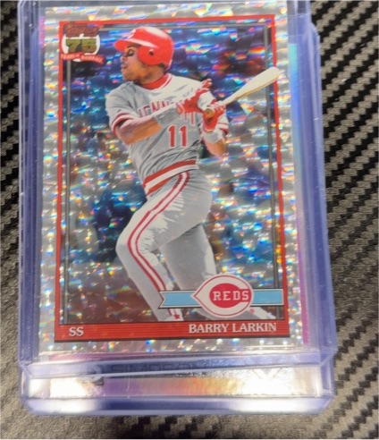 2026 Topps Series 1 #T91-81 Barry Larkin — front