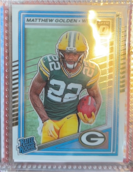 2025 Donruss Optic #205 Matthew Golden — front