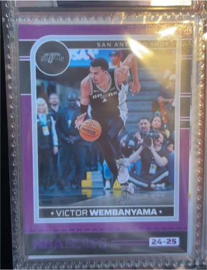 2024-25 Panini NBA Hoops #165 Victor Wembanyama — front