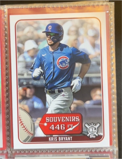 2021 Topps Big League Souvenirs #SO-8 Kris Bryant — front