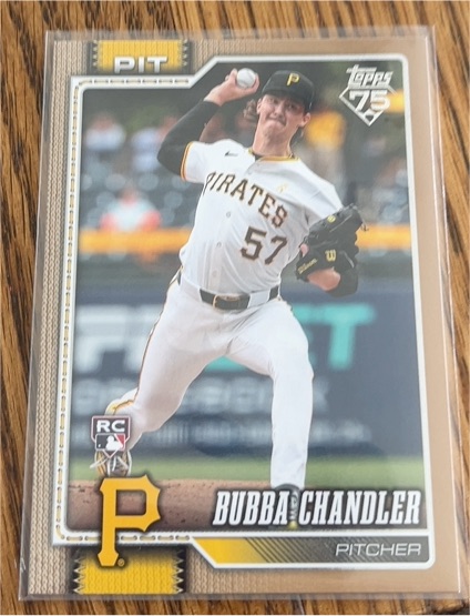 2026 Topps #283 Bubba Chandler — front