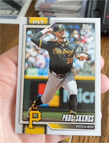 2026 Topps Series 1 #100 Paul Skenes — front