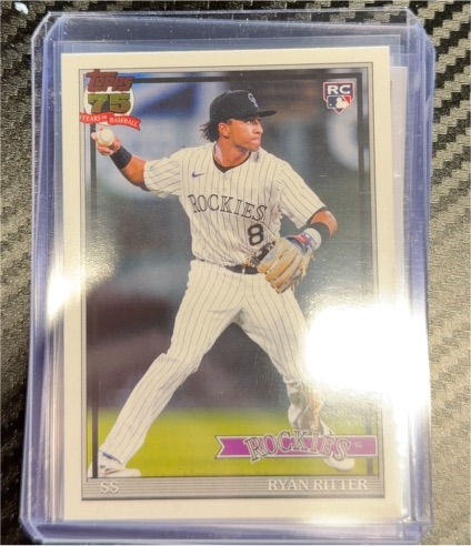 2026 Topps Series 1 #T91-26 Ryan Ritter — front