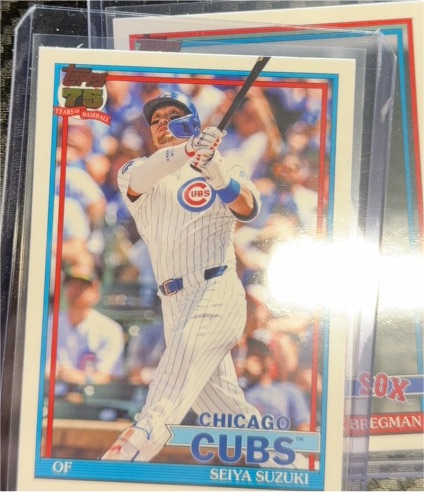 2026 Topps Series 1 1991 Throwback #T91-37 Seiya Suzuki — front