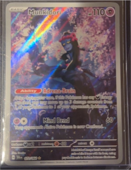 2023 Pokémon SV: Shrouded Fable #072 Munkidori — front