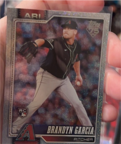 2026 Topps Series 1 #163 Brandyn Garcia — front