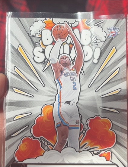 2023-24 Panini Donruss #10 Shai Gilgeous-Alexander Bomb Squad — front