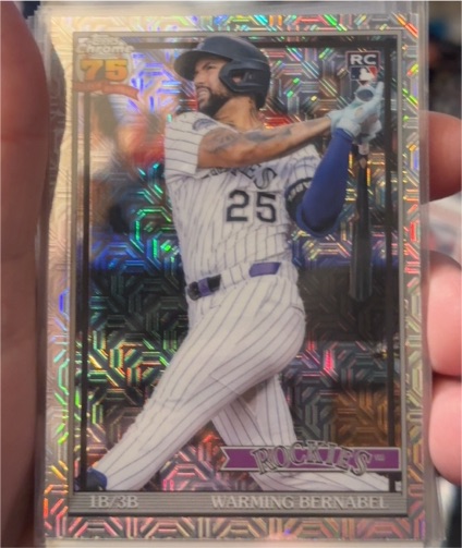 2026 Topps Series 1 #91C-21 Warming Bernabel — front