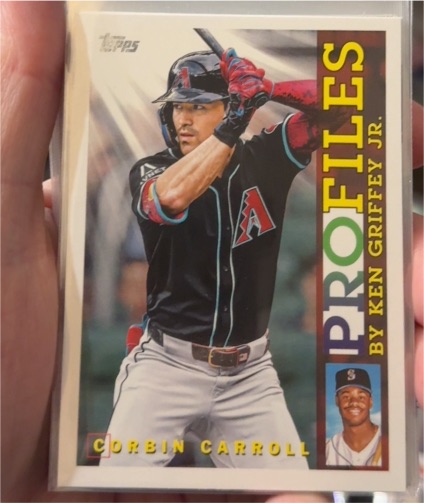 2026 Topps Series 1 #TP-6 Corbin Carroll — front