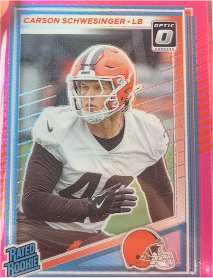 2025 Panini Donruss Optic #217 Carson Schwesinger — front