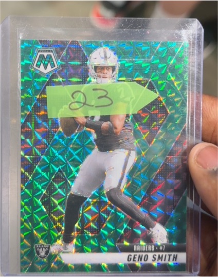2025 Panini Mosaic #101 Geno Smith — front