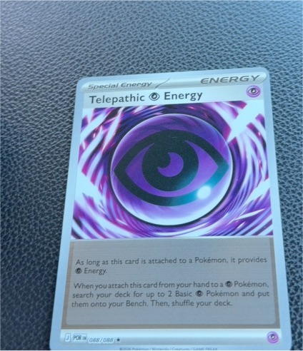 2026 Pokémon Telepathic Psychic Energy #088 — front