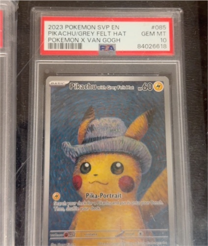 2023 Pokémon SVP EN #085 Pikachu with Grey Felt Hat — front